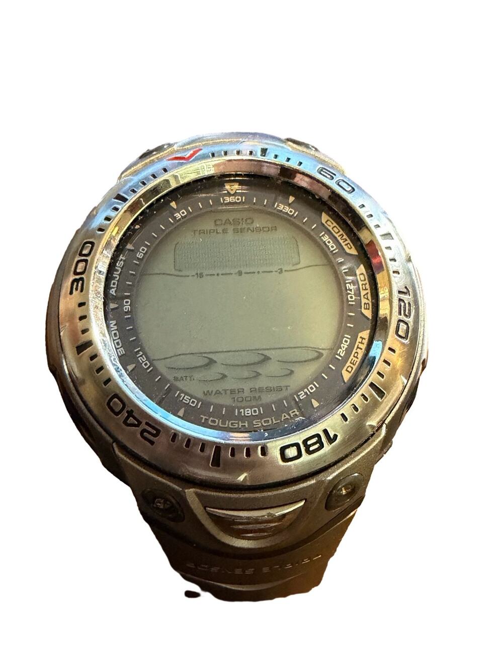 Casio Sea Pathfinder SPF-60 Tough Solar Alti-Barometer Digital Watch